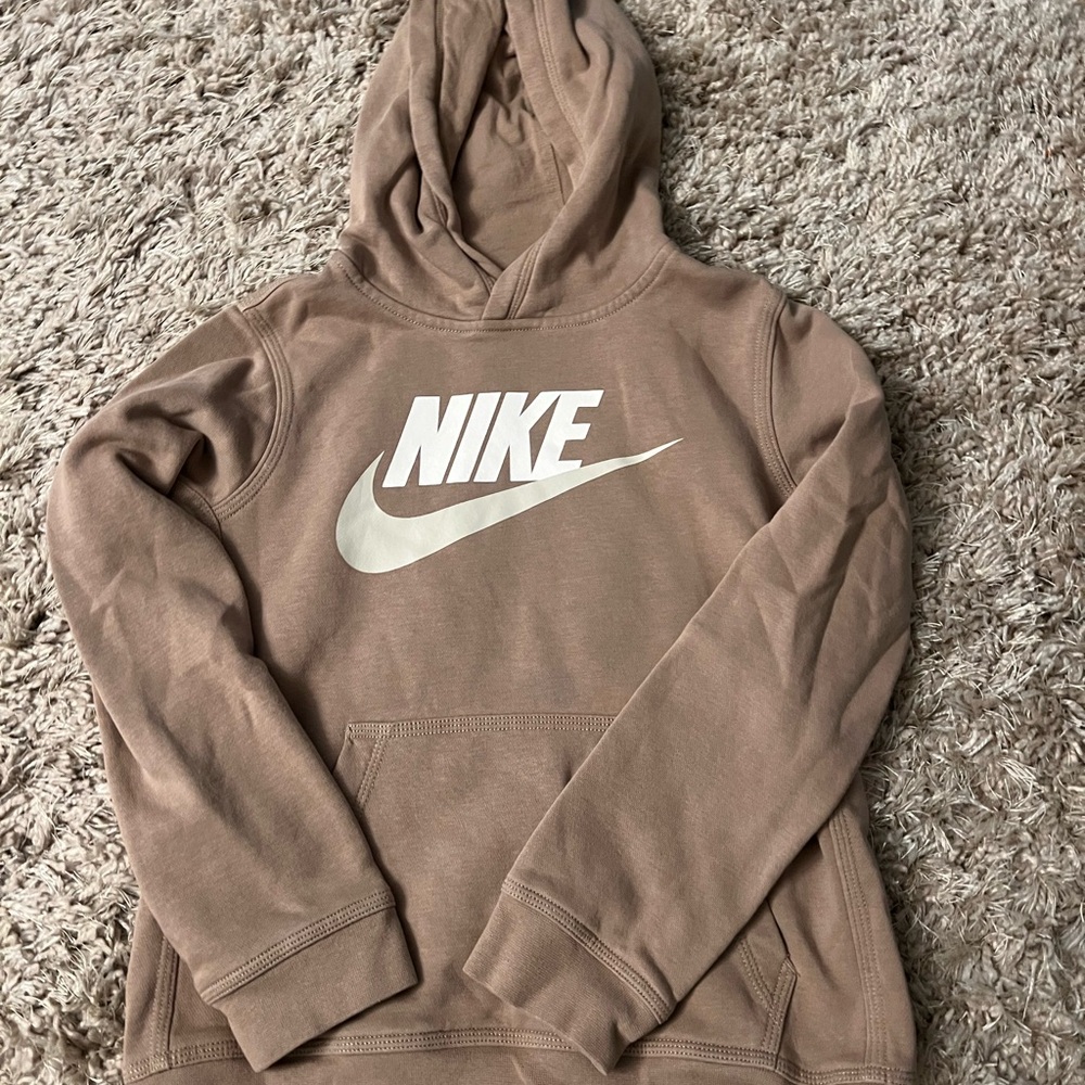 Nike boys tan Hoodie